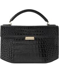 TOTEME - Clip Croc-Effect Leather Shoulder Bag - Lyst