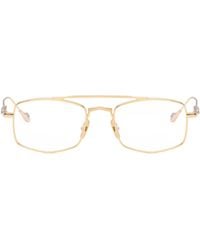 Cutler and Gross - Cutler And Gross X The Great Frog Collaboration Bowie Rectangle Non-Prescription Sunglasses - Lyst