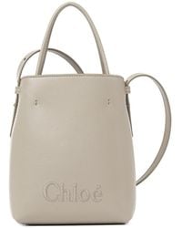 Chloé - Chloé Sense Micro Tote Bag - Lyst