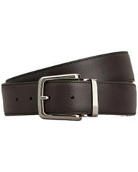 Tod's - Ceinture Réglable Et Réversible En Cuir - Lyst