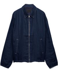 Prada - Cotton Blouson Jacket - Lyst