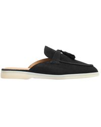 SCAROSSO - Lucrezia Tassel-Detailed Slip-On Mules - Lyst
