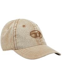 DIESEL - C-Nyloff Embroidered Oval D Baseball Cap - Lyst