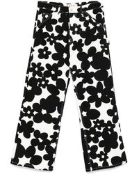 Marni - Wide Trousers - Lyst