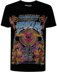Versace Jeans Couture - Logo Tour T-Shirt Cotton Jersey - Lyst