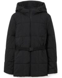 Burberry - Long-Sleeved Hooded Padded Jacket - Lyst