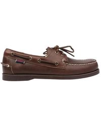 Sebago - Docksides Portland Leather Loafers - Lyst