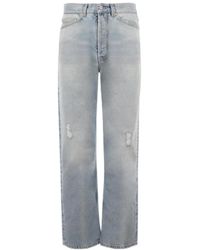 Palm Angels - Distressed Loose-Fit Jeans - Lyst