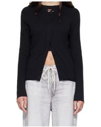 Lisa Yang - Crew-Neck Knit Cardigan - Lyst