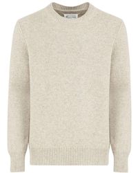Maison Margiela - Long Sleeved Crewneck Knitted Jumper - Lyst