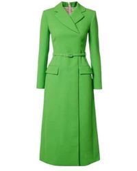Emilia Wickstead - Kalonice Wool Crêpe Midi Dress - Lyst