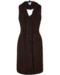 Bottega Veneta - Textured Shift Dress - Lyst