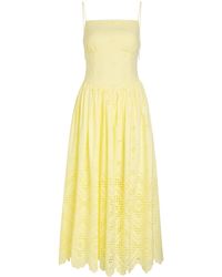 Self-Portrait - Strap Mid-Length Dress - Lyst
