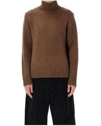 Studio Nicholson - Loris High-Neck Knitwear - Lyst