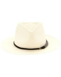 Brunello Cucinelli - Embellished Interwovened Hat - Lyst