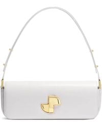 Patou - Le Lock Leather Shoulder Bag - Lyst