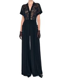 Norma Kamali - Geralyn Short-Sleeves Jumpsuit - Lyst