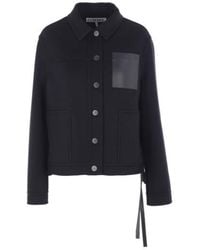 Loewe - Button-Fastening Multi-Pocket Jacket - Lyst