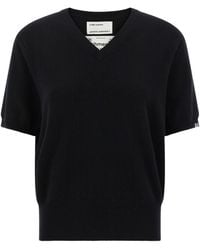 Extreme Cashmere - Martina V-Neck Knitted Top - Lyst