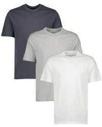 Officine Generale - Officine Générale Pack Of Three Crew-Neck T-Shirts - Lyst