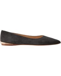 Gabriela Hearst - Fleur Suede Ballet Flats - Lyst
