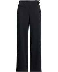 MM6 by Maison Margiela - Solid Color Casual Trousers - Lyst