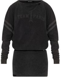 MISBHV - Team Paris Long-Sleeved Mini Dress - Lyst