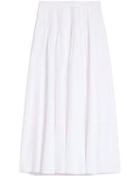 Max Mara - Studio Opera Pleated Skirt - Lyst