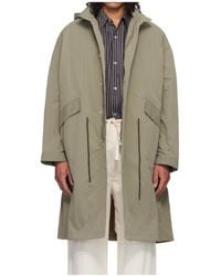Studio Nicholson - Lotus Hooded Coat - Lyst