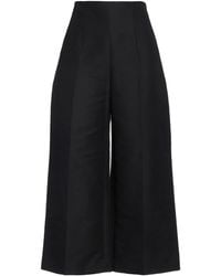 Marni - Solid Color Casual Wide-Leg Pants - Lyst