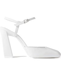 AMINA MUADDI - Square Toe High Heels - Lyst