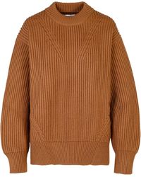 Jil Sander - Crewneck Knitted Jumper - Lyst