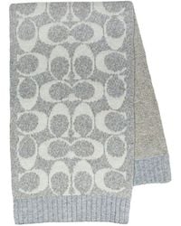 COACH - Ribbed Scarf - Lyst