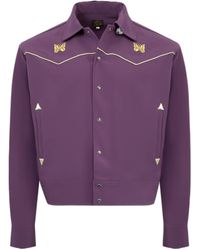 Needles - Long-Sleeved Denim Jacket - Lyst