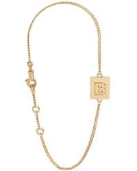 Celine - Alphabet B Bracelet - Lyst