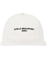 Stella McCartney - Logo Embroidered Curved Peak Baseball Cap - Lyst