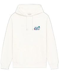 Drole de Monsieur - Vine Embroidered Slogan Hoodie - Lyst