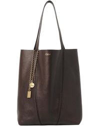 Chloé - Chloé Spin Charm Detailed Tote Bag - Lyst