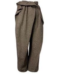 JW Anderson - Asymmetric Wool Wide-Leg Pants - Lyst