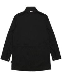 Armani Collezioni - Removable Hat Logo Coat - Lyst