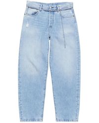 Acne Studios - Loose Fit Straight Leg Jeans - Lyst