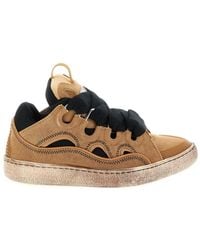 Lanvin - Lace Up Sneakers - Lyst