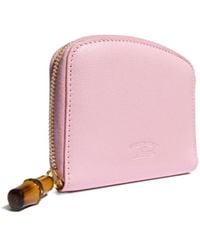 Gucci - Small Wallet With Bamboo - Lyst