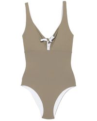 Fisico - Bow-Detail One-Piece Swimsuit - Lyst