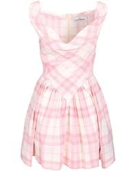 Vivienne Westwood - Sunday Check Mini Dress - Lyst