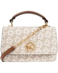 MICHAEL Michael Kors - Monogram Logo-Plaque Tote Bag - Lyst