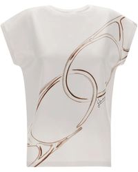 Herno - Graphic Printed Crewneck T-Shirt - Lyst