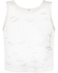 R13 - Destroyed Tank Top - Lyst