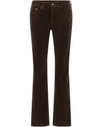 Ralph Lauren - Lauren Straight Corduroy Pants - Lyst