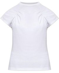 AVAVAV - Ruching Crewneck T-Shirt - Lyst